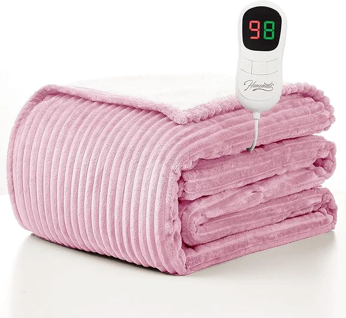 Enhanced Homemate Electric Heated Blanket Twin Size Expertly Made