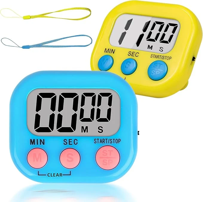 Durable ZILLEEN Classroom Timer for Kids Teachers 2 Pack Digital Timers Enhanced