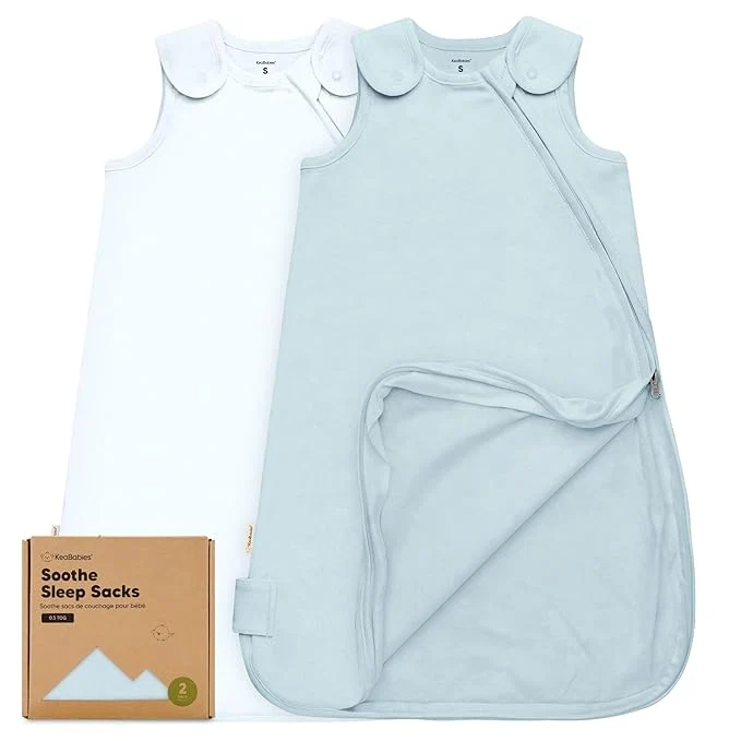 Sophisticated 2-Pack Organic Baby Sleep Sacks Cotton Excellent