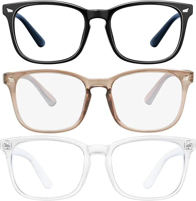 Breathable hunsquer Blue Light Glasses for Woman Men Computer Blue Light Glasses Smooth