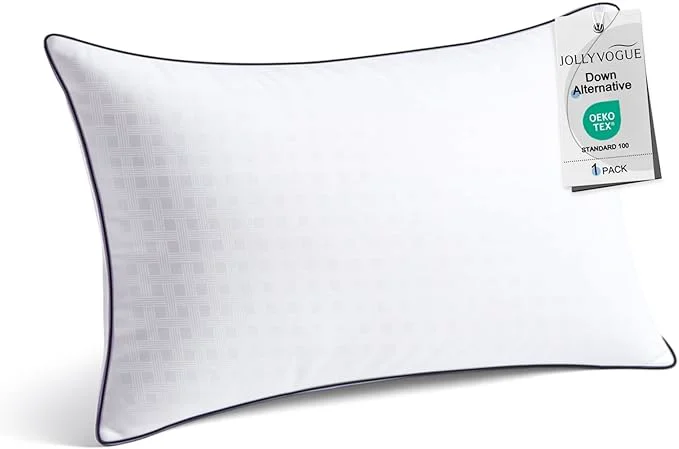 First-Class JOLLYVOGUE King Size Bed Pillow 1-Pack Single Pillow Easy-to-Use