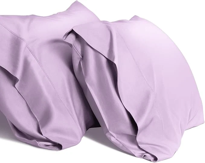 Carefully Designed WishSmile Light Purple Cooling Pillowcases 2 Pack 20×36 inches First-Class
