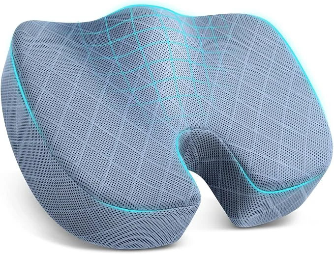 Convenient TushGuard Office Car Seat Cushion Non-Slip Sciatica Back Coccyx Tailbone Stylish