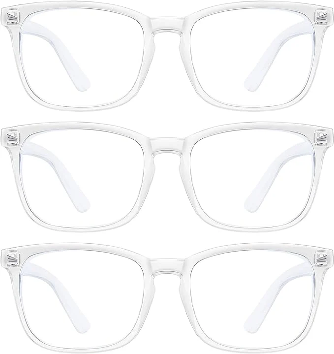 Detailed hunsquer Blue Light Glasses for Woman Men Computer Blue Light Glasses Clean