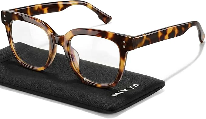 Efficient miyya Blue Light Glasses for Women Men – Oversized UV Blue Light Blocker Reliable
