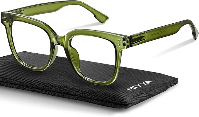 Trusted miyya Blue Light Glasses for Women Men – Oversized UV Blue Light Blocker Superior