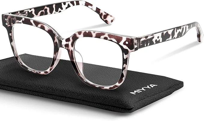 Green miyya Blue Light Glasses for Women Men – Oversized UV Blue Light Blocker Responsible