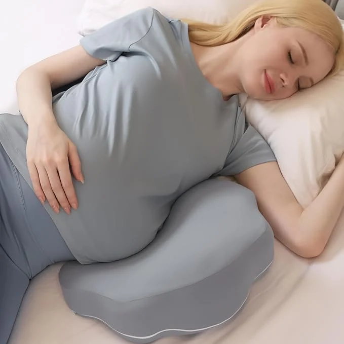 Solid Chilling Home Portable Pregnancy Pillow Memory Foam – Maternity Body Pillow Consistent