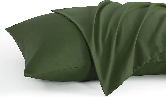 Refined NTBAY King Pillow Cases Set of 2 2 Pack Brushed Microfiber 20×36 Pillow Cases Soft