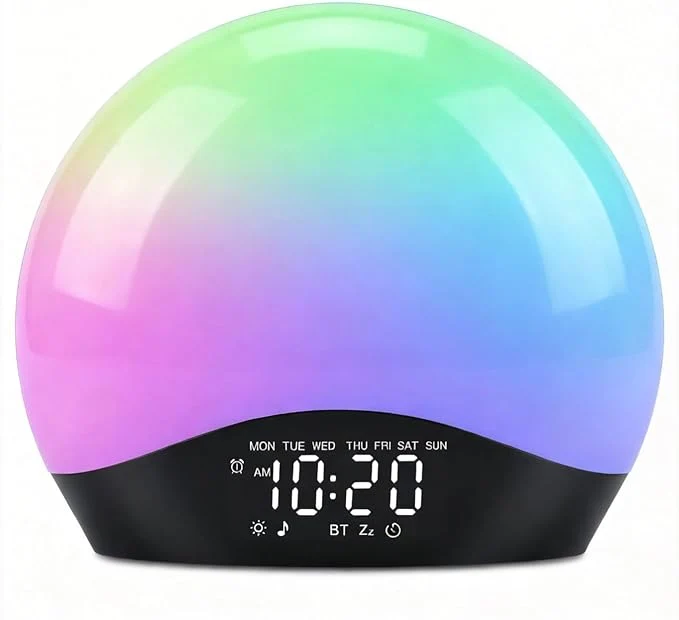 Classic JALL Sunrise Alarm Clock for Bedrooms High-End
