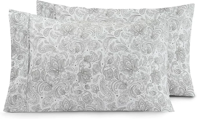 Solid Elegant Comfort Luxury Ultra-Soft 2-Piece Pillowcase Set