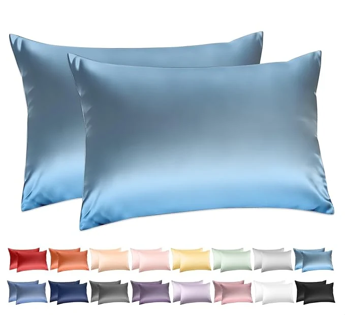 Elite Cotton King Pillowcases Set of 2 Deep Dream 600 Thread Count Pillow Cases Authentic