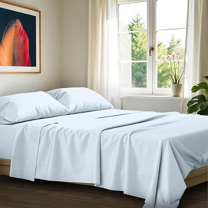 Convenient Egyptian Cotton Sheets California King Size Long-Lasting