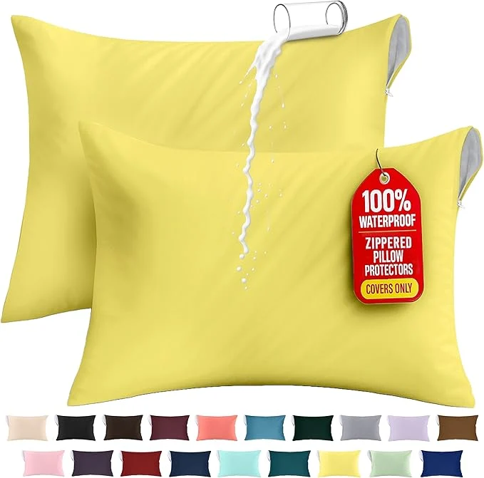 Verified Utopia Bedding Premium Waterproof Pillow Protectors Long-Lasting