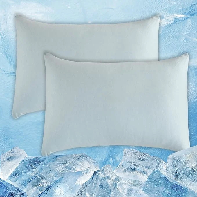Stylish CHOSHOME Cooling Pillow Cases Zipper Pillow Covers Q-Max 0.45 Zippered Healthy
