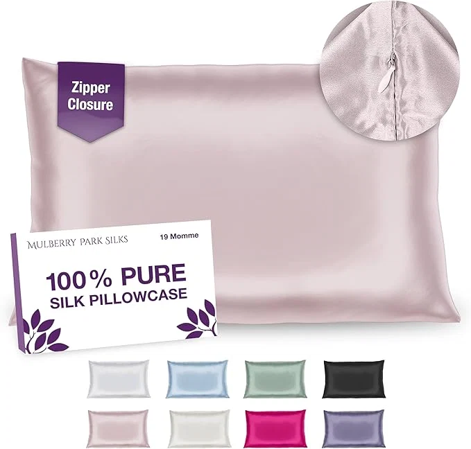 First-Class Mulberry Park Silk Pillowcase Reusable