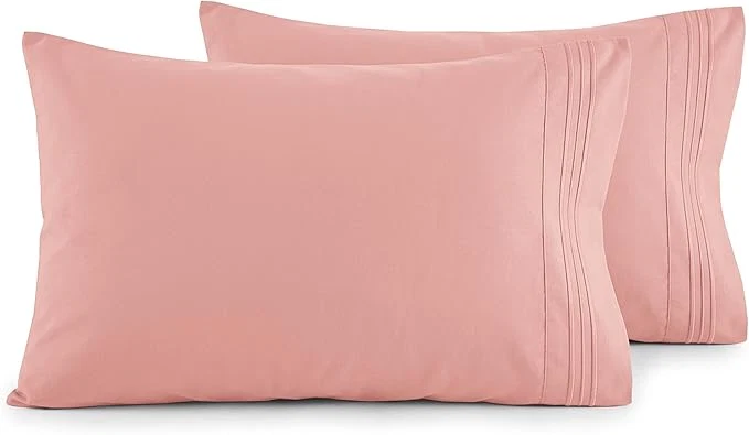 High-Quality Elegant Comfort Luxury Ultra-Soft 2-Piece Pillowcase Set Crafted