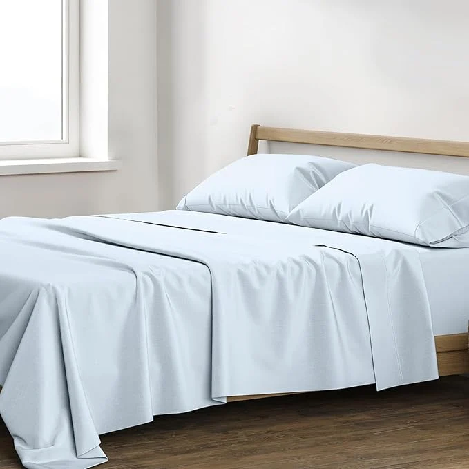 Elegant XOOX Linen Egyptian Cotton Queen Sheet Set Specialty