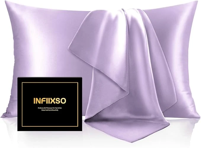 Artisan INFIIXSO Mulberry Silk Pillow Case King Size Silk Pillowcase High-Quality