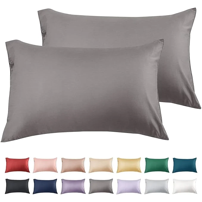 Durable Warmstar Cotton Pillow Cases King Size Set of 2 600 Thread Count Pillowcases Selected