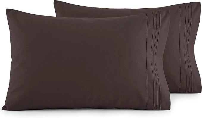 Unique Elegant Comfort Luxury Ultra-Soft 2-Piece Pillowcase Set Classic