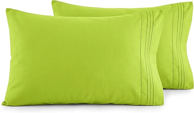 Fashionable Elegant Comfort Luxury Ultra-Soft 2-Piece Pillowcase Set Fine Crafted