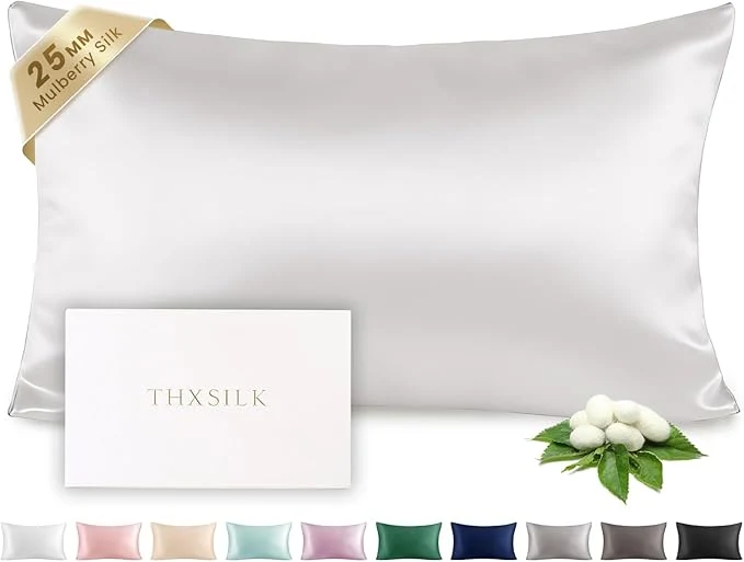Verified THXSILK Silk Pillowcase for Hair and Skin Luxury 25 Momme Mulberry Silk Artisan