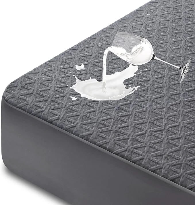 Exceptional Premium Waterproof Mattress Protector Queen Size Breathable Bed Cover 3D Air Quality