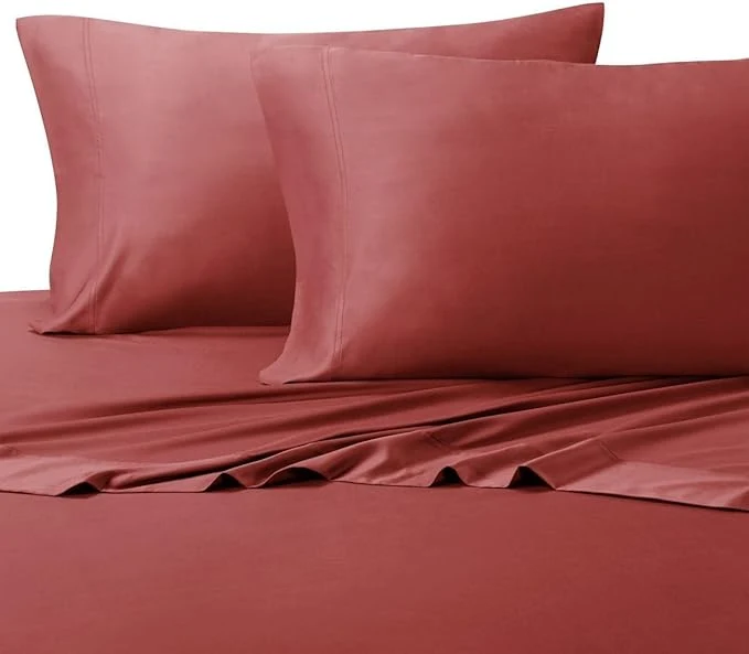 Traditional Royal Hotel Bedding Natural Viscose Made from Bamboo Sheets Soft Cooling Consistent