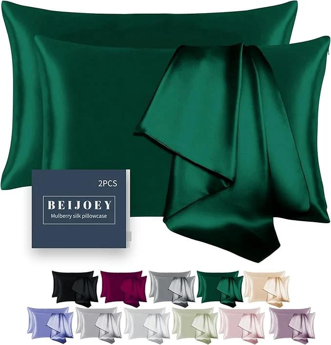 High-Quality Mulberry Silk Pillowcase Set of 2 Professional