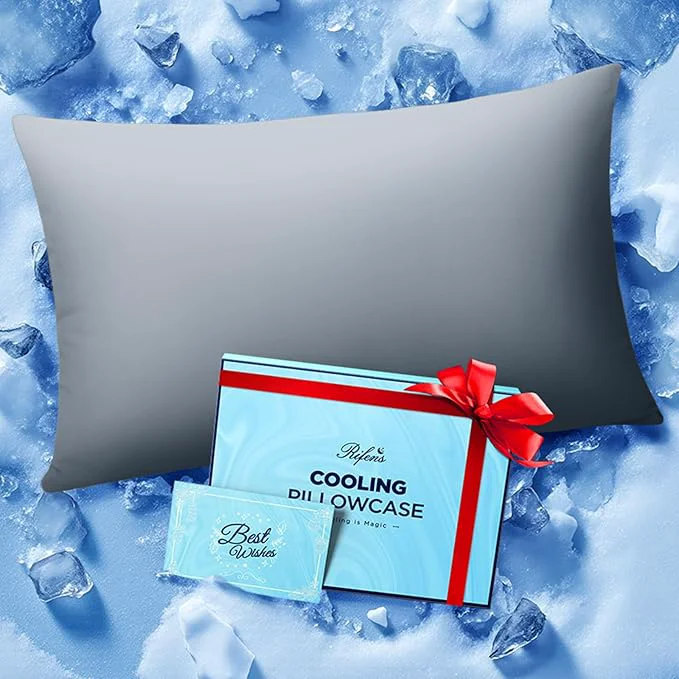 Next-Generation Ice Cooling Pillowcase for Hot Sleepers Instantly Cool Stay Cold All Night Carefully Designed