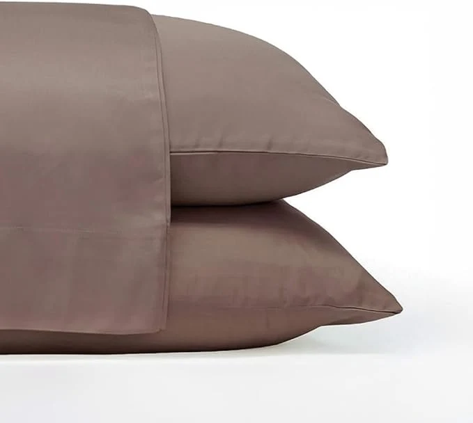Reliable Cariloha Classic 2-Piece Twill Pillowcase Set Beach Linen Standard Crafted