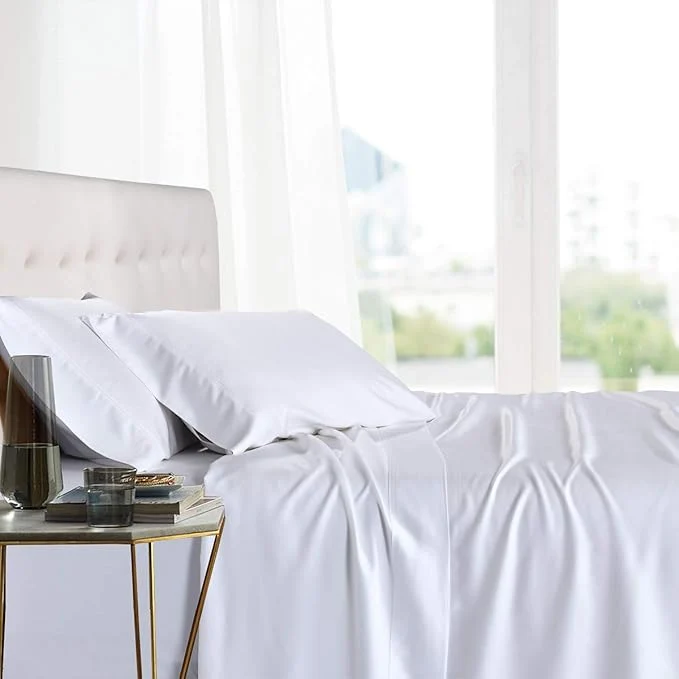 Healthy Royal Hotel Bedding Natural Viscose Made from Bamboo Pillowcases Soft Long-Lasting