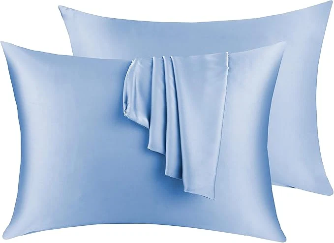 Soft Silk Pillow Cases 2 Pack Mulberry Silk Pillowcase Versatile
