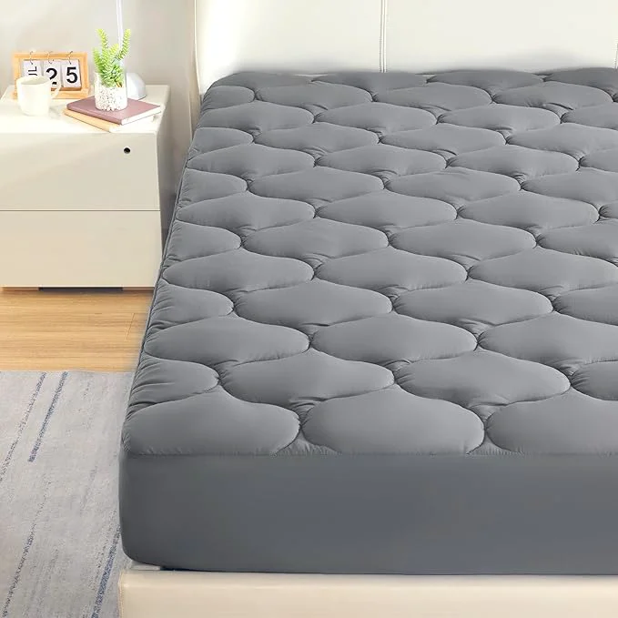 Reliable SLEEP ZONE Cooling Mattress Topper Queen Extra Thick Mattress Pad Cover Artisan
