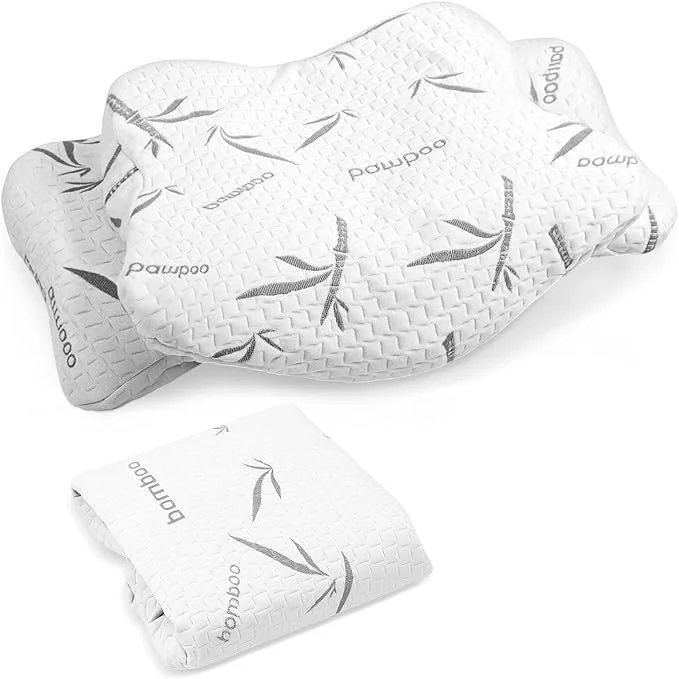 Dependable Hahafelt Cooling Cervical Pillowcase Waterproof Bamboo Neck Pillow Case Optimized