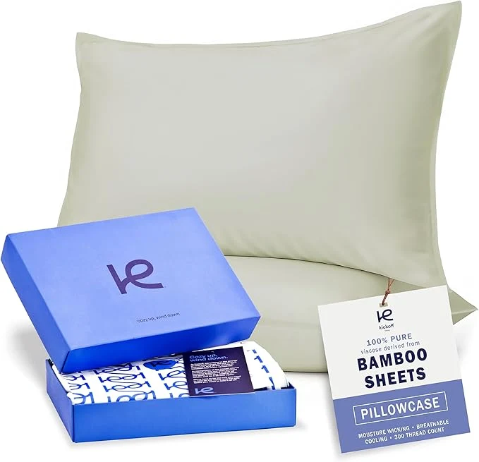 Responsible Kickoff Viscose Bamboo Pillowcase Organic Hidden Zippered Viscose Bamboo Powerful
