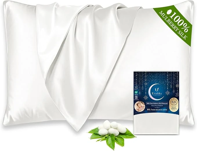 Outstanding Utukky Mulberry Silk Pillowcase 22 Momme Enhanced