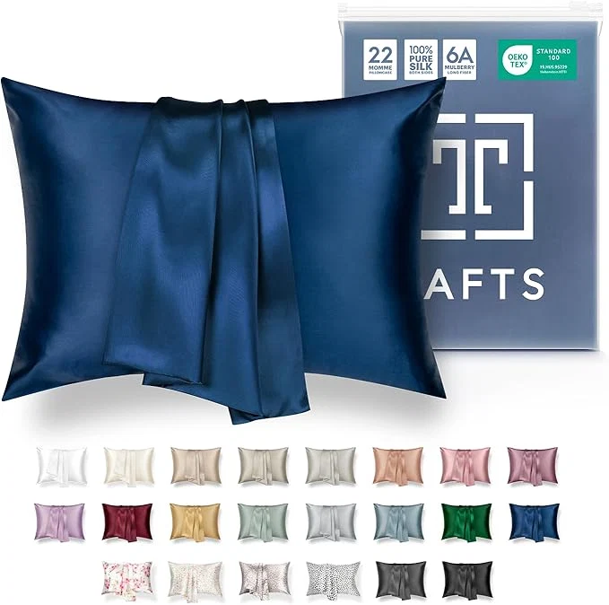 Convenient Tafts Pillow Cases – 22mm Pure Mulberry 6A Silk Pillowcase Excellent