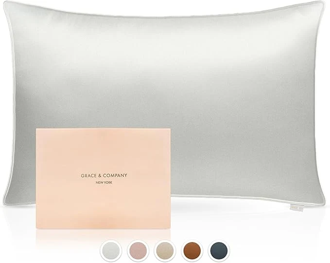 Soft Grace Company Silky Satin Pillowcase Elegant