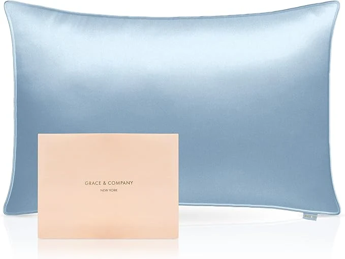 Healthy Grace Company Silky Satin Pillowcase Natural