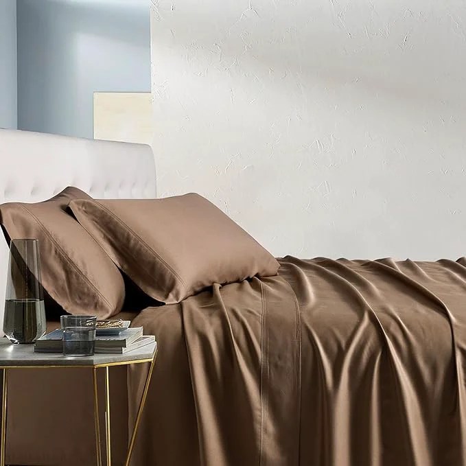 Optimized Royal Hotel Bedding Natural Viscose Made from Bamboo Sheets Soft Cooling Reliable