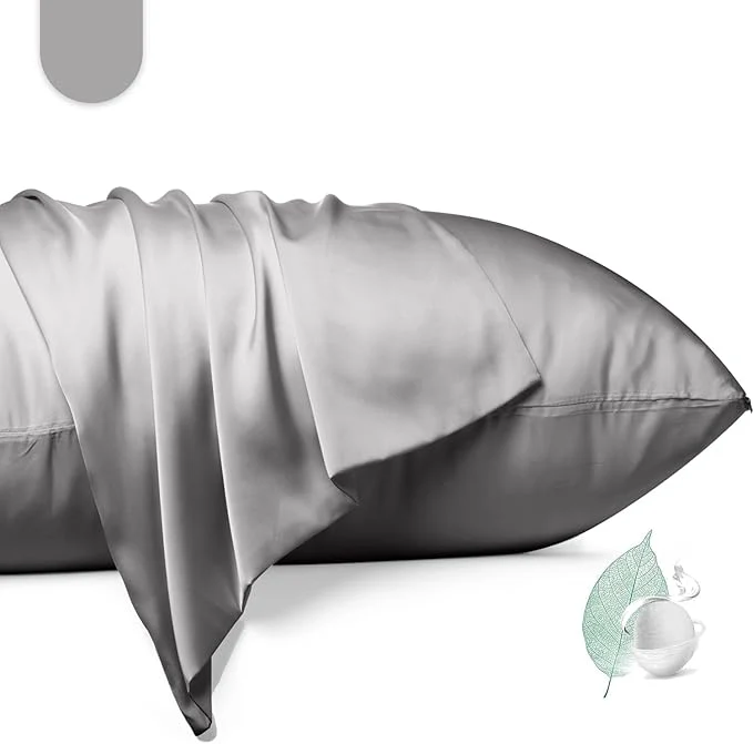 Flexible Mulberry Silk Pillowcase 2 Pack Queen Size Silk Pillow Cases Smart