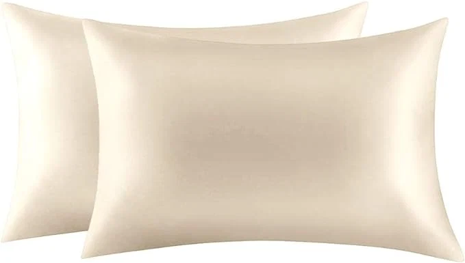 Safe Jocoku Mulberry Silk Pillowcases Set of 2 Relaxed