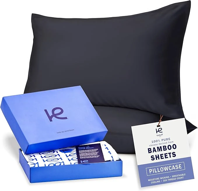 Excellent Kickoff Viscose Bamboo Pillowcase Organic Hidden Zippered Viscose Bamboo Responsible