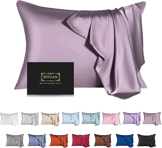 Trendy Mulberry Silk Pillowcase for Hair and Skin Cooling Silk Pillow Case Professional
