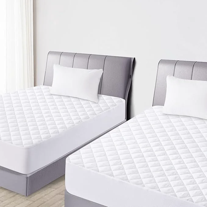 Reliable Quilted Fitted Twin XL Mattress Pad Cover Waterproof Mattress Protector Environmentally Friendly