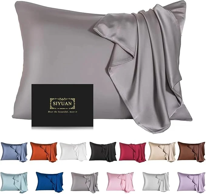 Environmentally Friendly Mulberry Silk Pillowcase for Hair and Skin Cooling Silk Pillow Case Premium Material