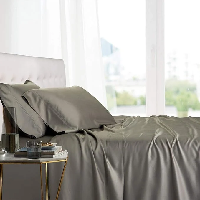 User-Friendly Royal Hotel Bedding Natural Viscose Made from Bamboo Sheets Soft Cooling Reusable