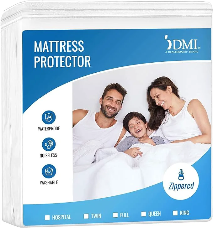 Official DMI Waterproof Mattress Protector Mattress Pad Waterproof Mattress Cover Stylish